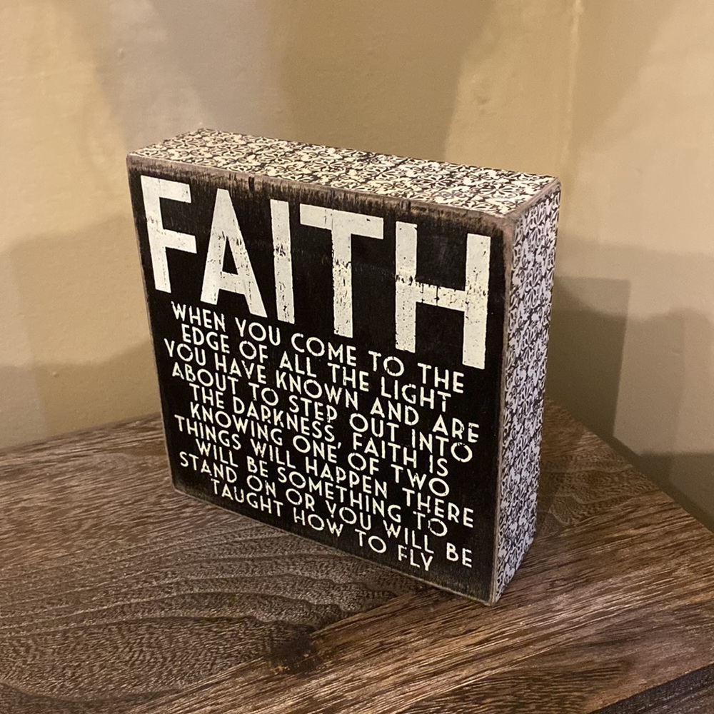 Faith Sign - Picture 4 of 4
